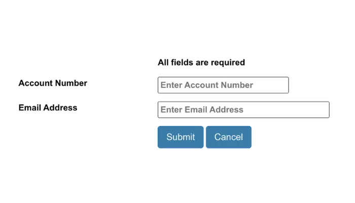 Screenshot of Password Reset Process